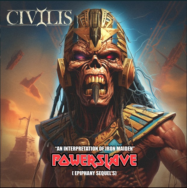 Cover art of the Powerslave cover by Civilis, 2023